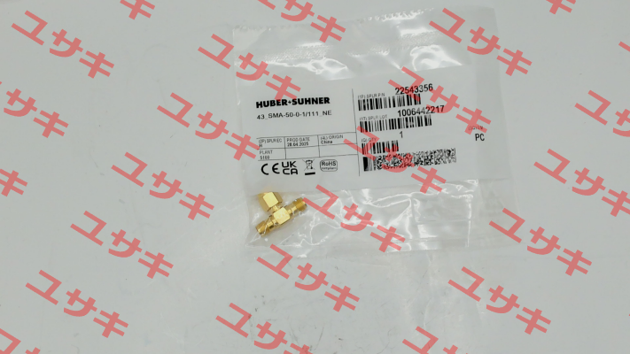 43SMA-50-0-1/111NE Huber Suhner