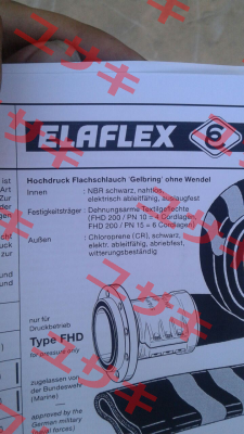 Type FHD 100 (1 x 25 mtr.)  Elaflex