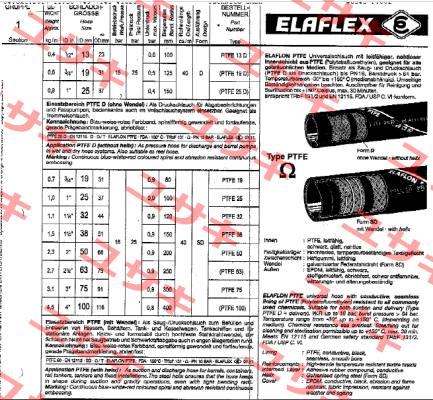 PTFE 13 D Elaflex