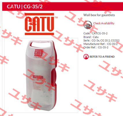 CATU CG-35/2  Catu