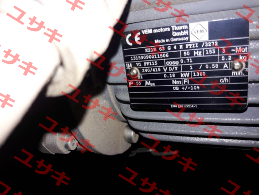 9007018001 , type K21R 63 G 4  Vem Motors