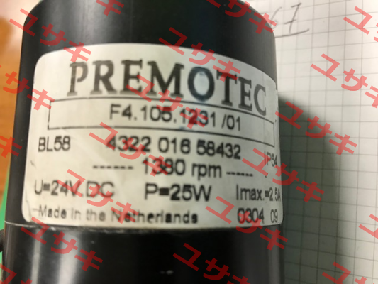 F4.105.1231/01 BL58 4322 016 58432 (OEM)   Premotec
