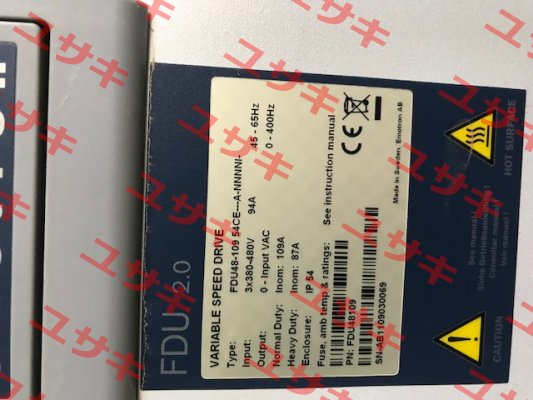 FDU48-109 54CE---A-NNNNI-109-N  Emotron