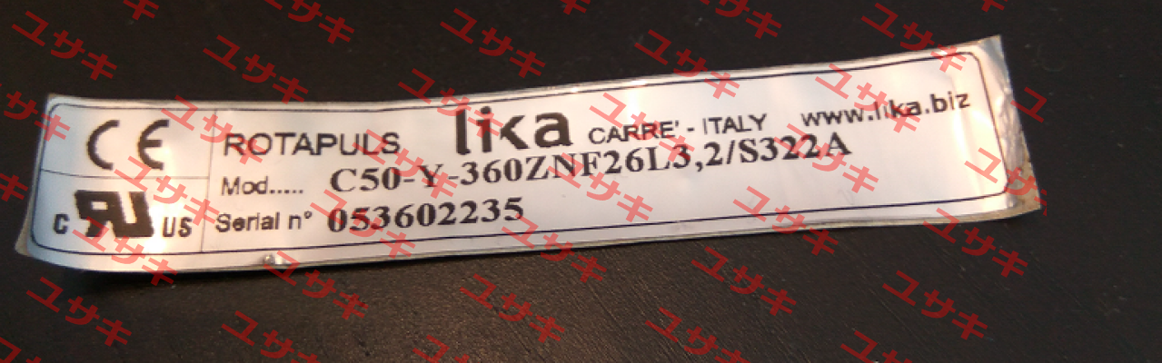 C50-Y-360ZNF26L3,2/S322A Lika