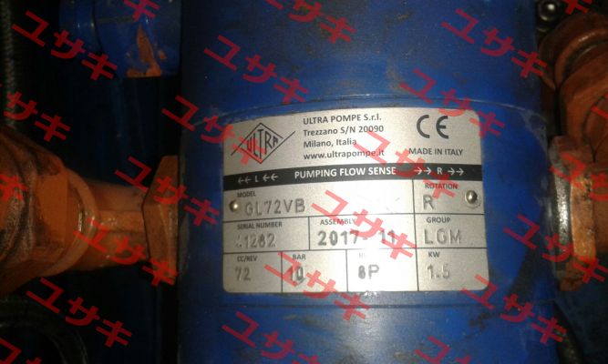 PGLG--72VVVB---GG--M8112M Ultra Pompe