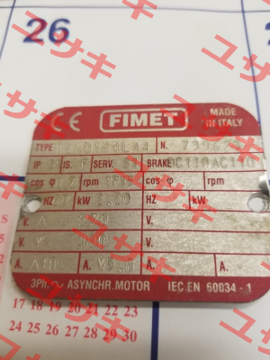M2AO 100 la4 Fimet