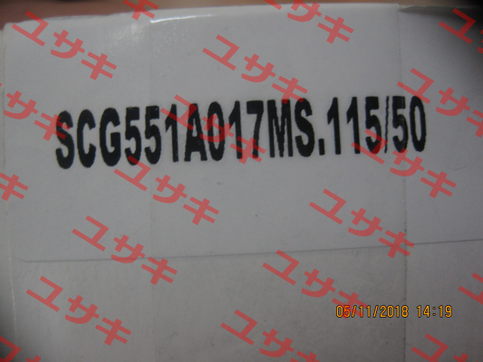 SCG551A017MS.115/50 Asco