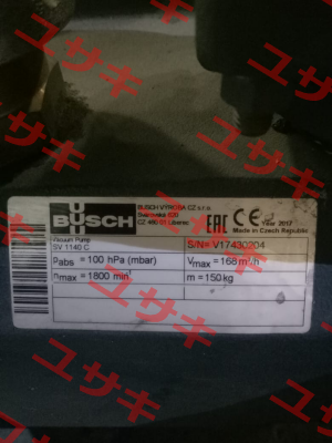 1261.560.425 - SV1140.C003.AJXX Busch