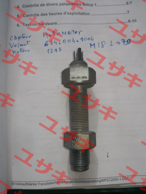 674 004 1006 Motometer