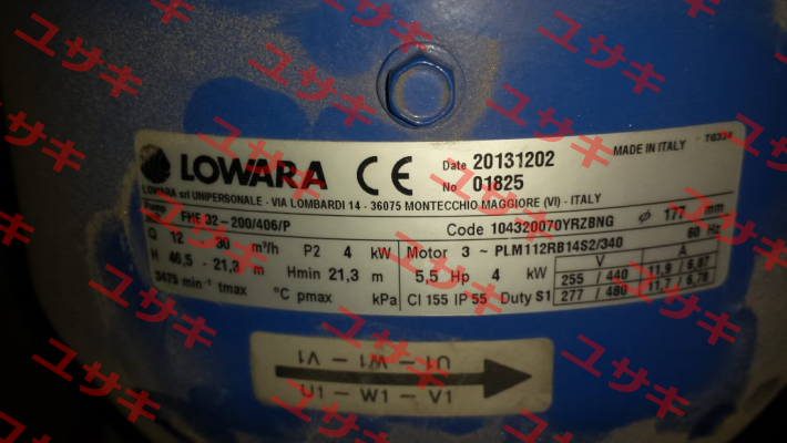 FHE 32-200/406/P Lowara