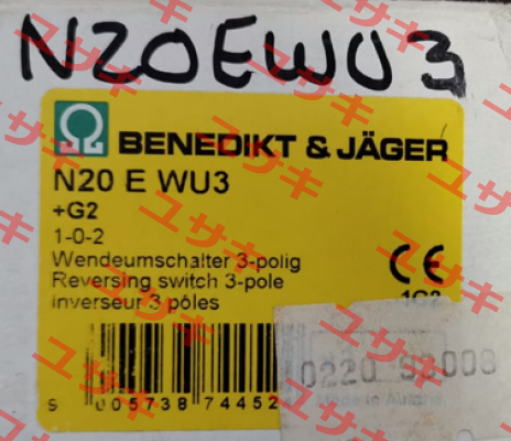 N20 E WU3+G2 Benedict