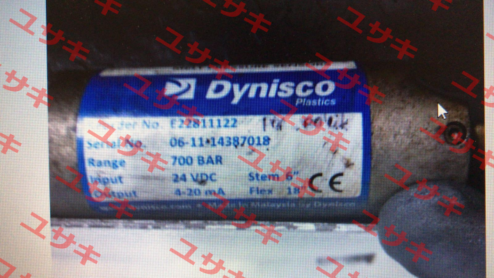ECHO-MA4-UNF-BAR-R23-6PN-S06-F18-NTR Dynisco