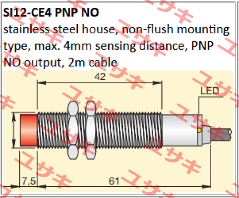 SI12-CE4 PNP NO Aeco