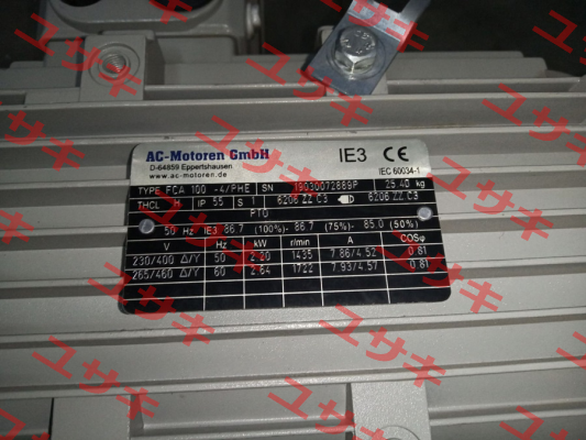 FCA 100 La-4 / PHE B5 AC Motoren