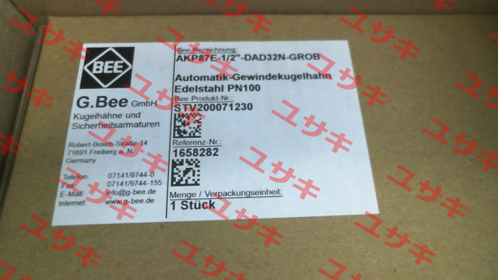 AKP87E-1/2-DAD32N- GROB BEE