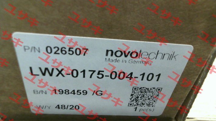 P/N: 400026184 Type: LWX-0175-002 Novotechnik