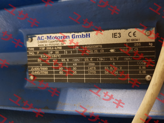 FCMP 200L-4/PHE AC Motoren