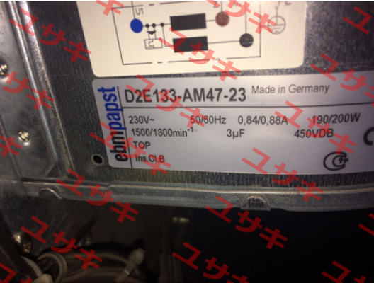 D2E133-AM47-23 EBM Papst