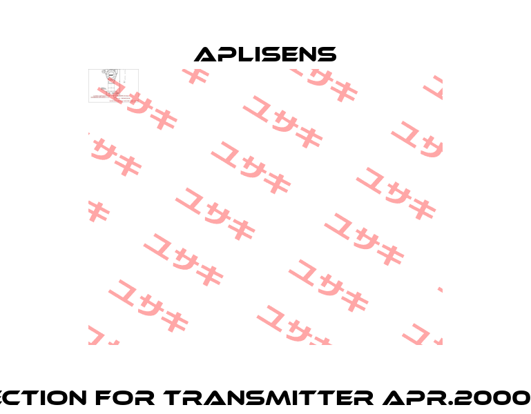Connection for transmitter APR.2000GALW  Aplisens