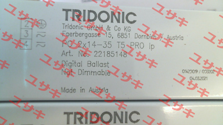 22185148 \ PC 2x14-35 T5 PRO lp Tridonic