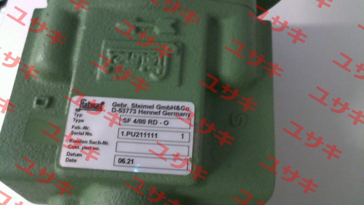 SF 4/80 RD - O (BZP054080RD--165R) Steimel