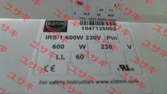 1047125001IRS/1 600W 230V Elstein