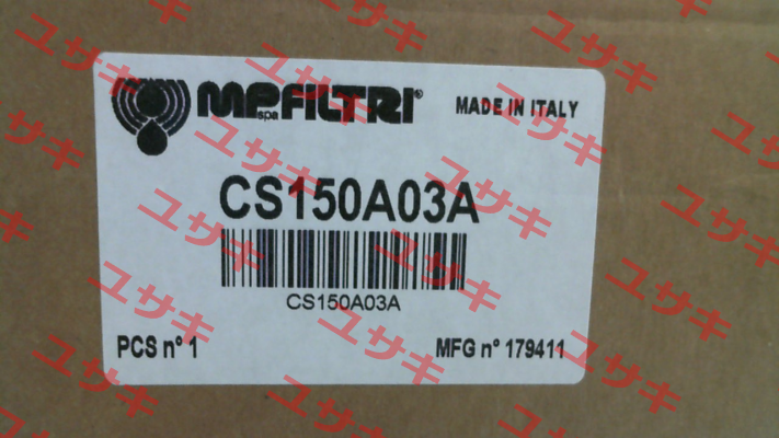 P/N: 1103 Type: CS-150-A03-A MP Filtri