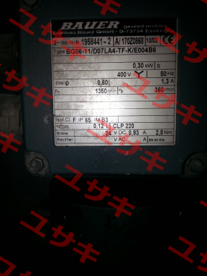 BG06-11/D07LA4-TF-K/E004B6  Bauer