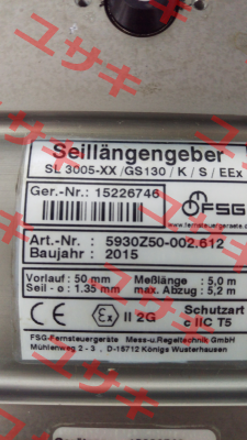 5930Z50-002.612  FSG Fernsteuergeräte