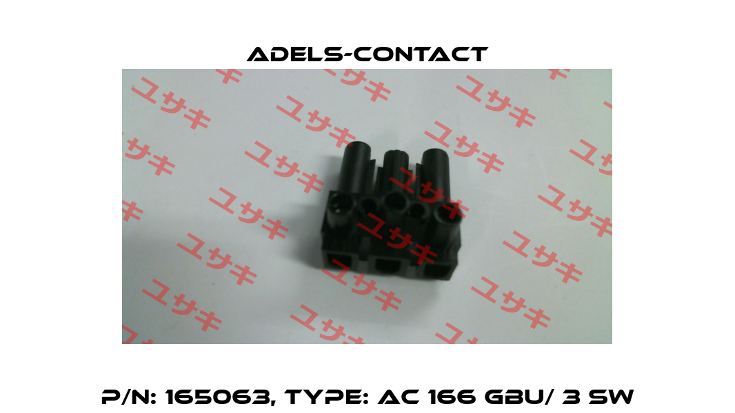 P/N: 165063, Type: AC 166 GBU/ 3 SW Adels-Contact