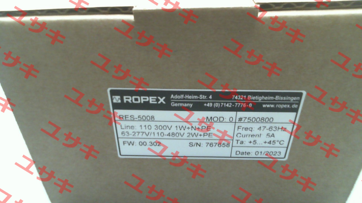 7500800  RES-5008 Ropex