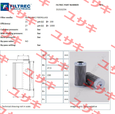 D131G25A Filtrec