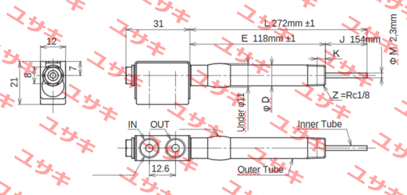 JC-KRM-10-L272-E118-J154-M2.3 Ahresty-tec
