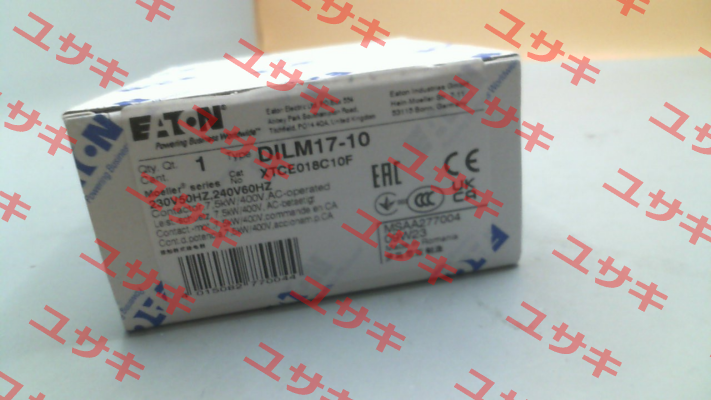 DILM17 -10 (230V 50H2, 2 40V 60HZ) Moeller (Eaton)