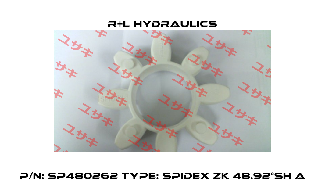 P/N: SP480262 Type: SPIDEX ZK 48.92°Sh A R+L HYDRAULICS