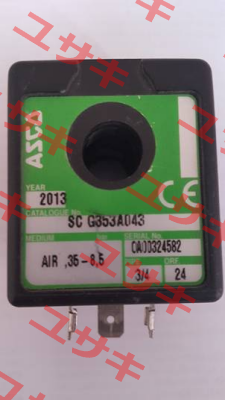 SCG353A043 24V DC, Product N: TBA-ASCO  Asco